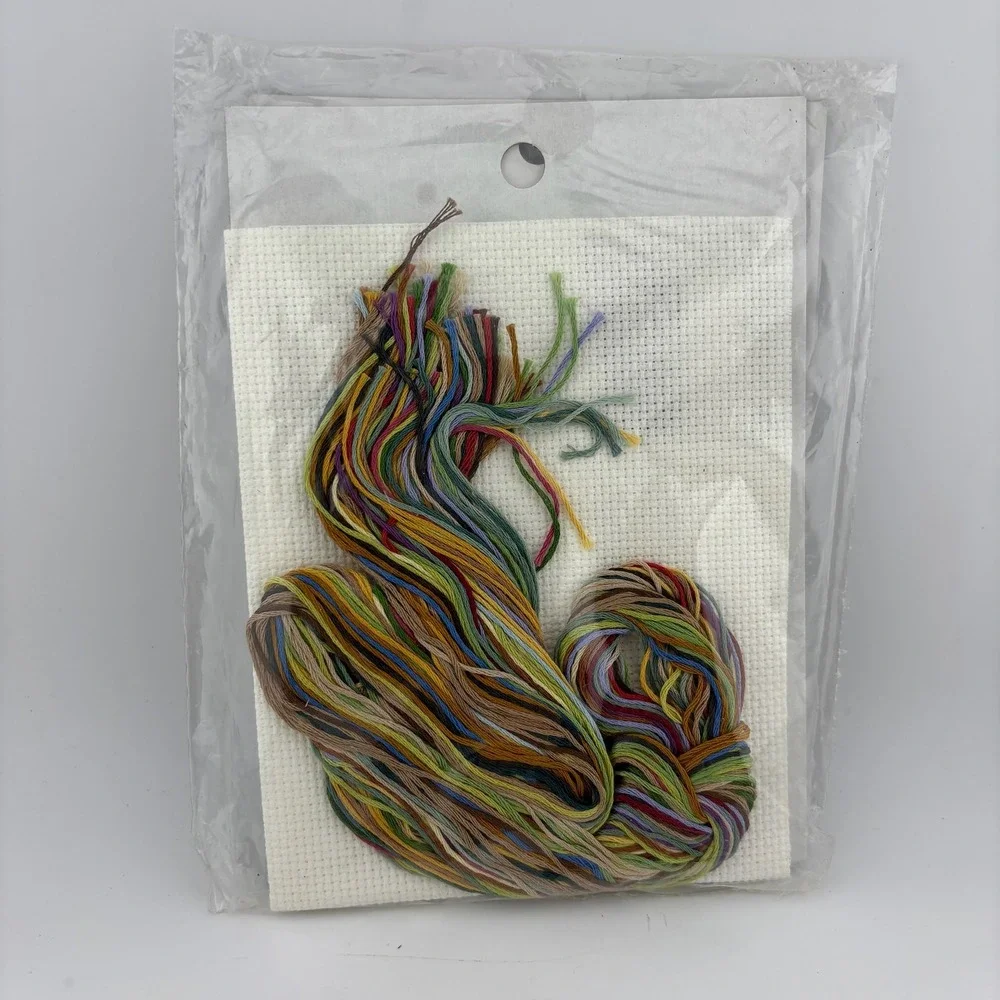 Bucilla Counted Cross Stitch Kit Pears 4.25x6 New Fruit Butterfly 43601